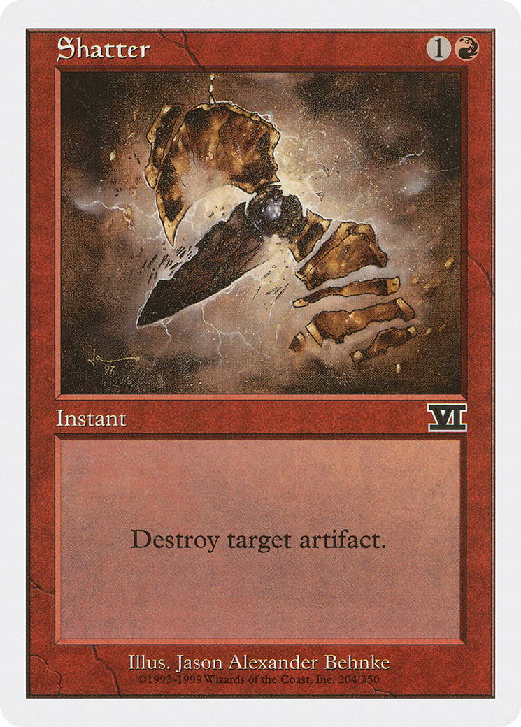 Image of Shatter (6ED-204) - Classic Sixth Edition