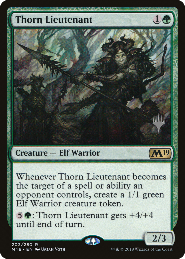 Image of Thorn Lieutenant (PPM20-203P) - Core Set 2019 Promos