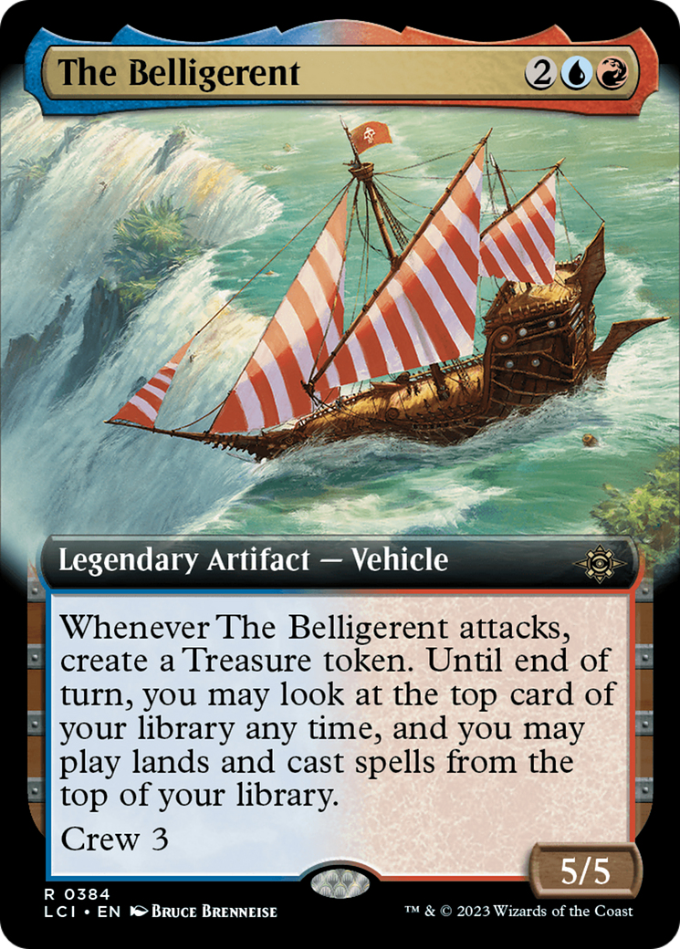 Image of The Belligerent (Extended Art) (LCI-384) - The Lost Caverns of Ixalan: (Extended Art) Foil
