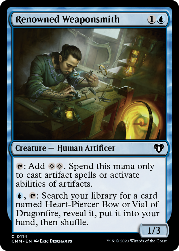 Image of Renowned Weaponsmith (CMM-114) - Commander Masters