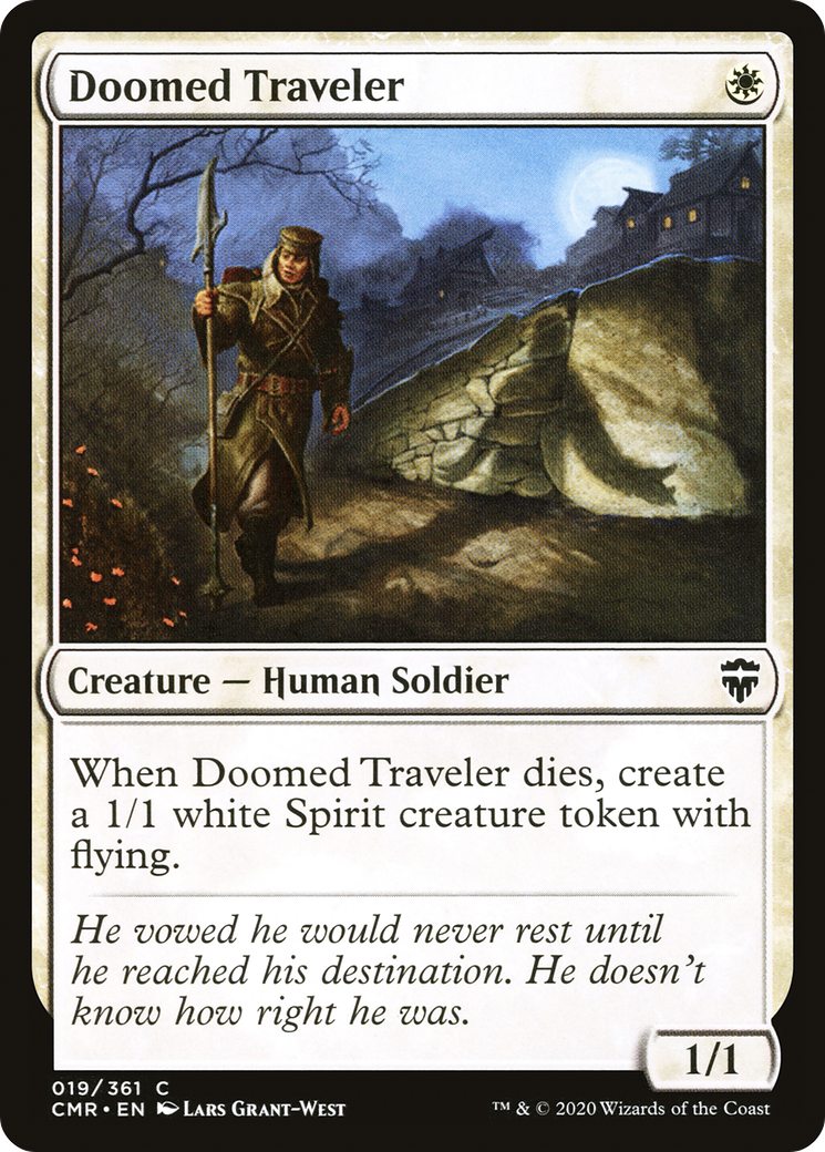 Image of Doomed Traveler (CMR-019) - Commander Legends Foil