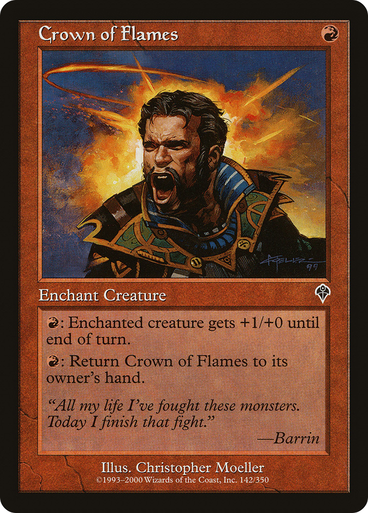 Image of Crown of Flames (INV-142) - Invasion Foil