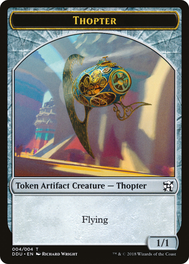 Image of Thopter Token (004) (DDU-004) - Duel Decks: Elves vs. Inventors Tokens