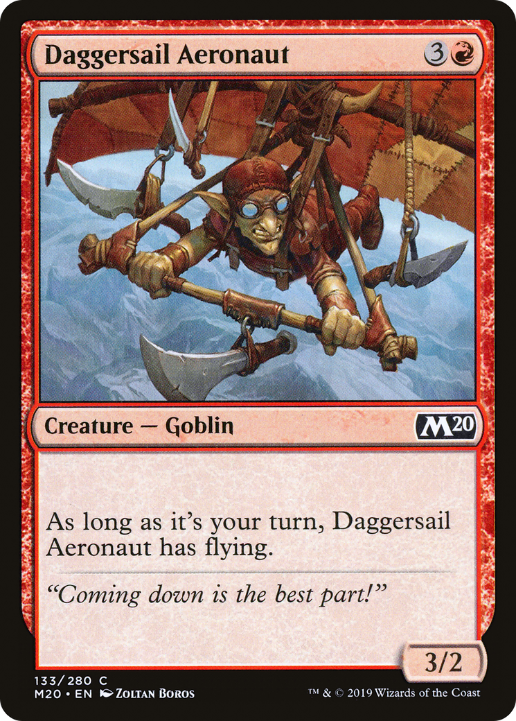 Image of Daggersail Aeronaut (M20-133) - Core Set 2020