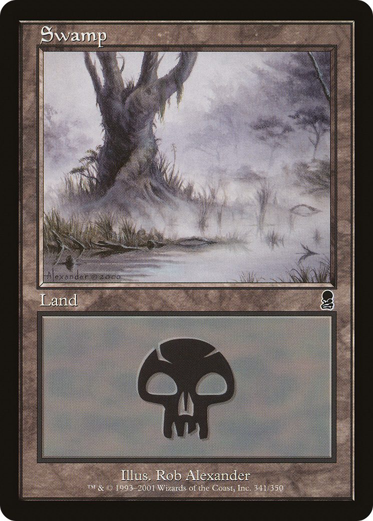 Image of Swamp (341) (ODY-341) - Odyssey Foil