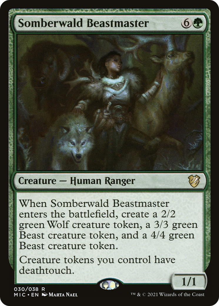 Image of Somberwald Beastmaster (MIC-030) - Midnight Hunt Commander
