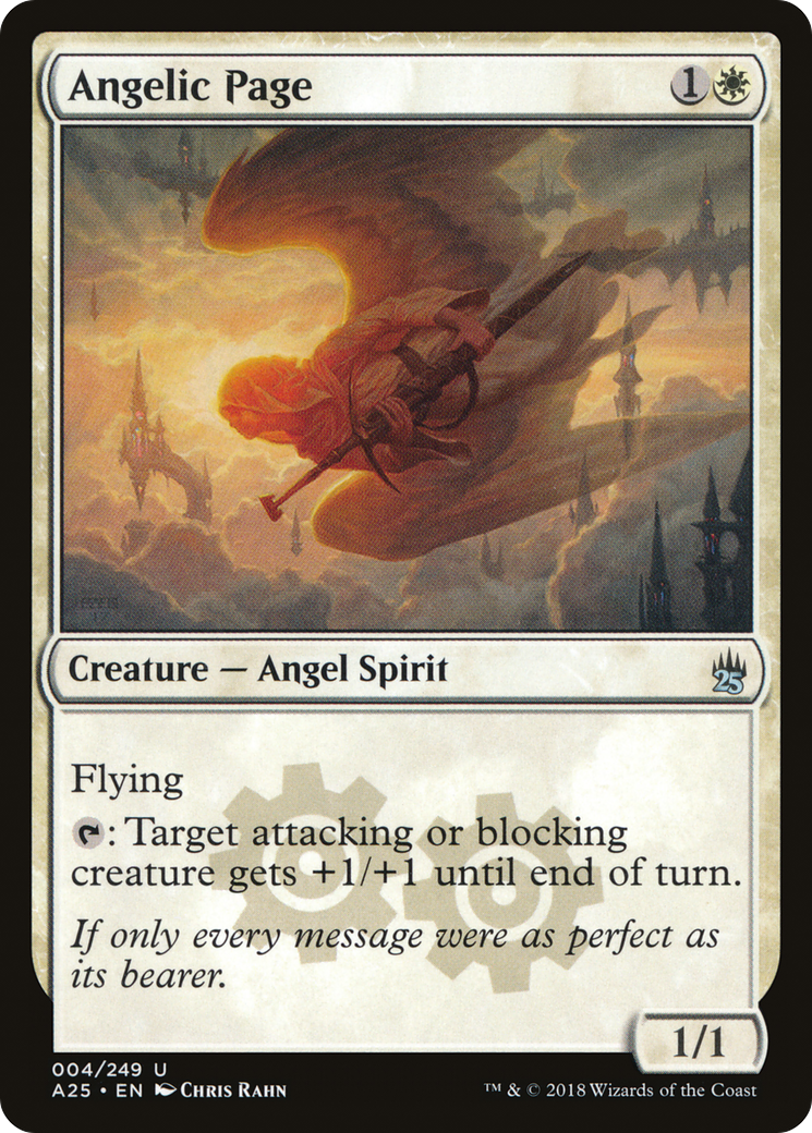 Image of Angelic Page (A25-004) - Masters 25 Foil