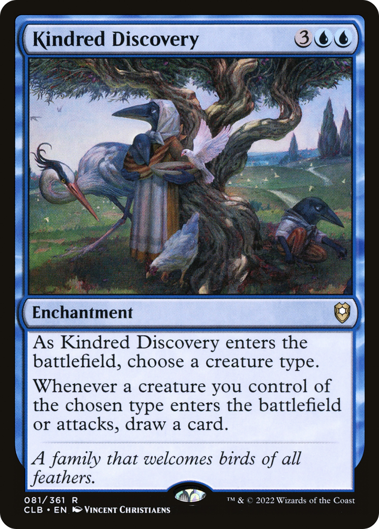 Image of Kindred Discovery (CLB-081) - Commander Legends: Battle for Baldur's Gate