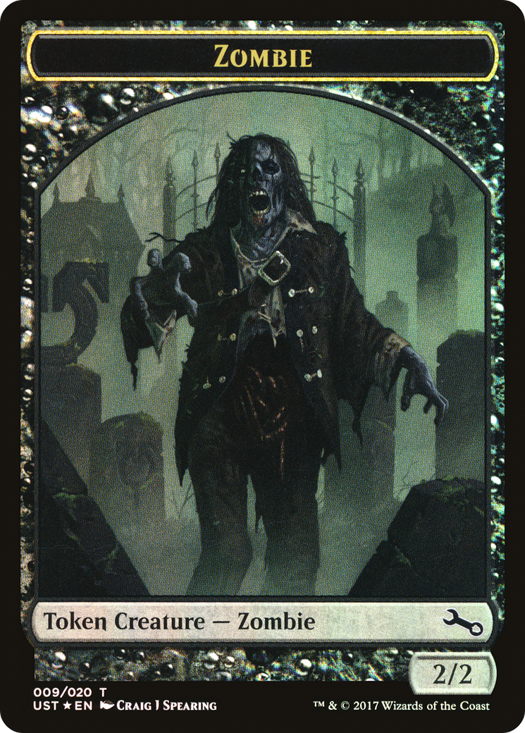 Image of Zombie Token (UST-009) - Unstable Tokens Foil