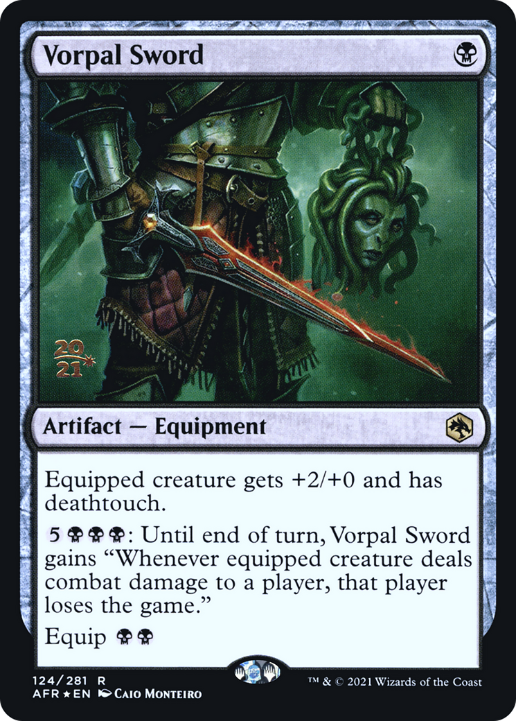 Image of Vorpal Sword (PRE-124S) - Adventures in the Forgotten Realms Promos Foil