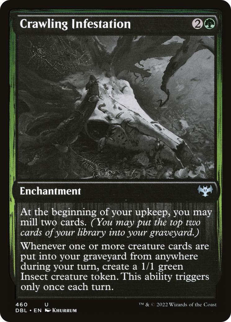 Image of Crawling Infestation (DBL-460) - Innistrad: Double Feature