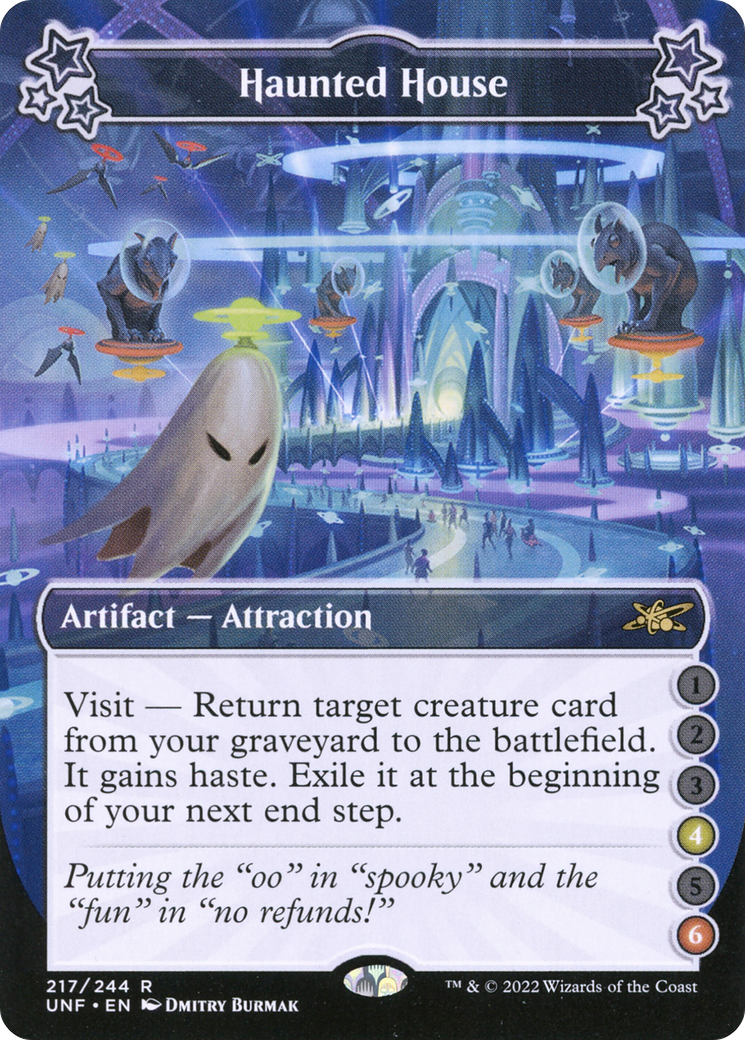 Image of Haunted House (4-6) (UNF-217) - Unfinity Foil