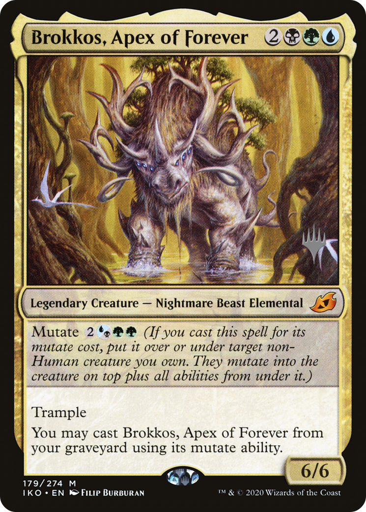 Image of Brokkos, Apex of Forever (PPIKO-179) - Ikoria: Lair of Behemoths Promos