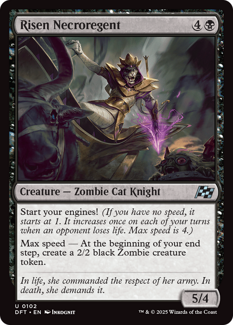 Image of Risen Necroregent (DFT-102) - Aetherdrift