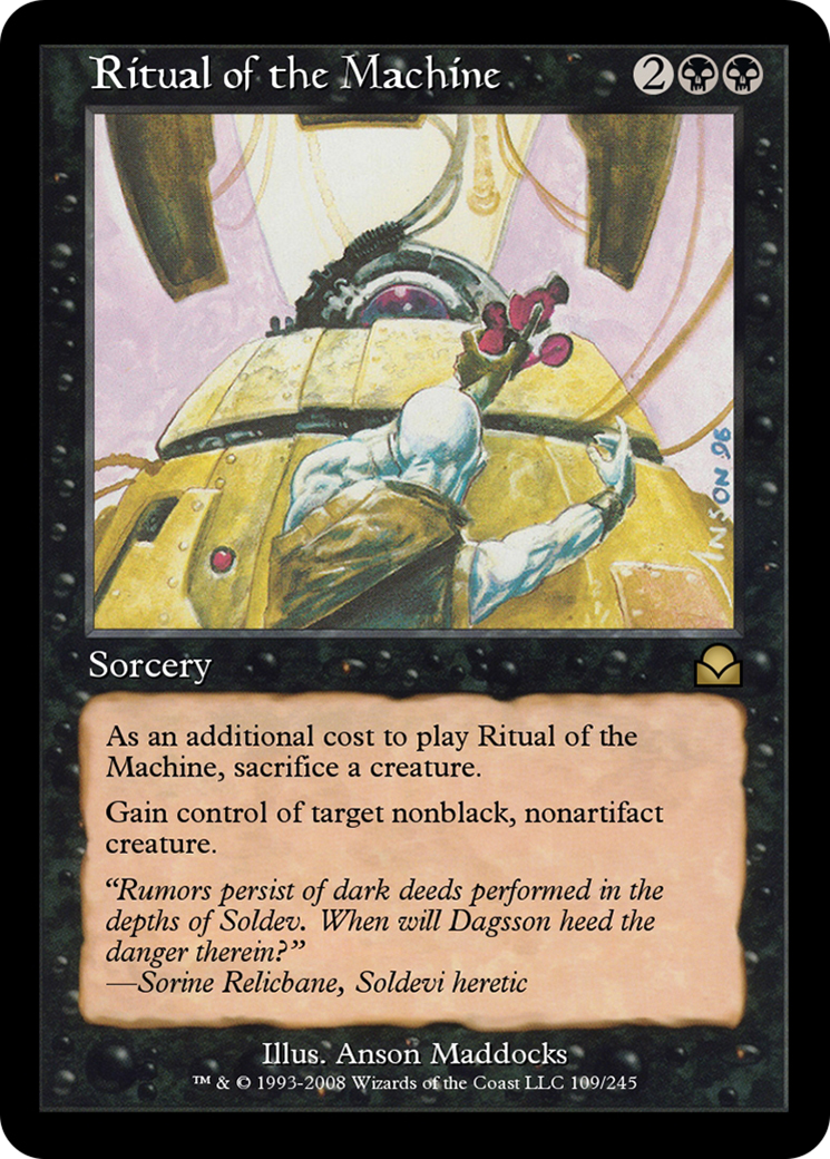 Image of Ritual of the Machine (ME2-109) - Masters Edition II Foil