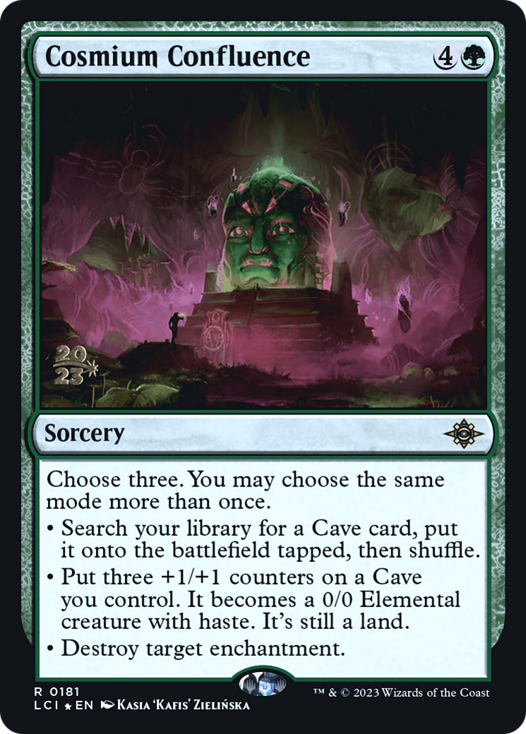 Image of Cosmium Confluence (PRE-181) - The Lost Caverns of Ixalan Promos Foil