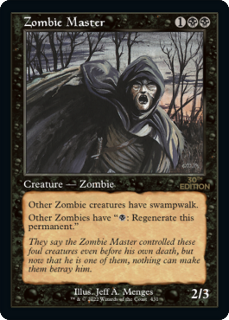 Image of Zombie Master (Retro Frame) (30A-431) - 30th Anniversary Edition