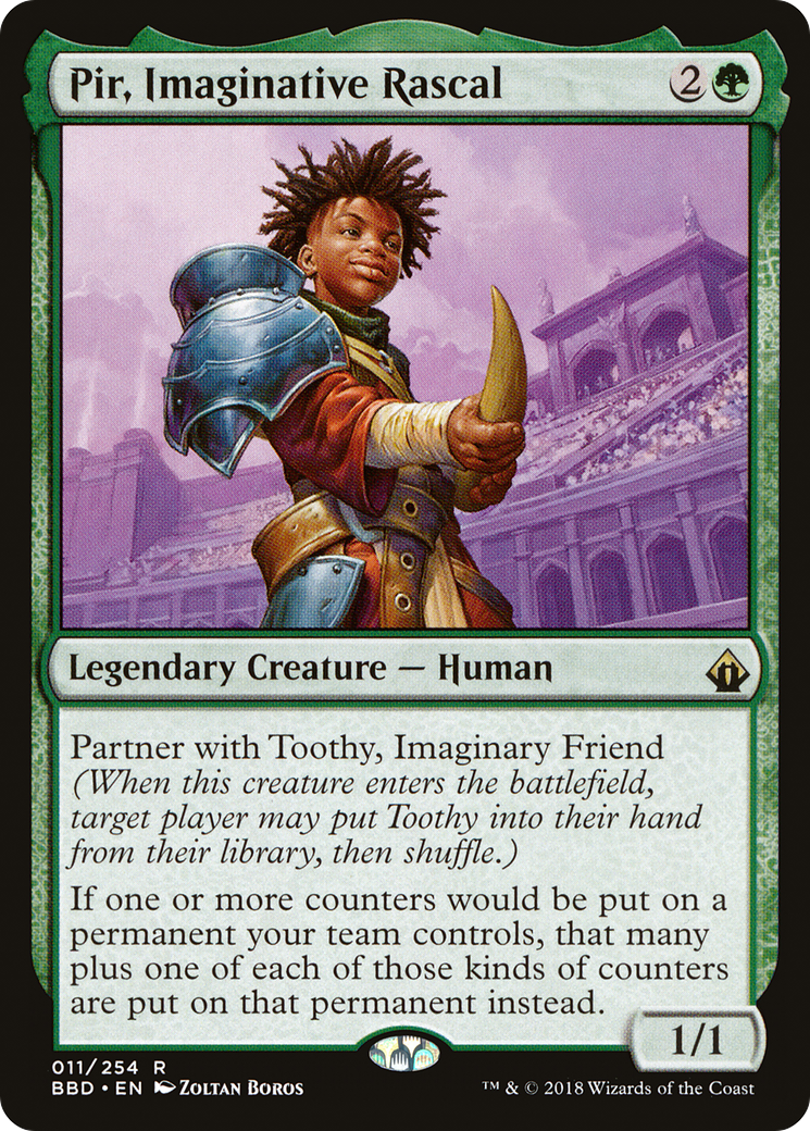 Image of Pir, Imaginative Rascal (BBD-011) - Battlebond Foil