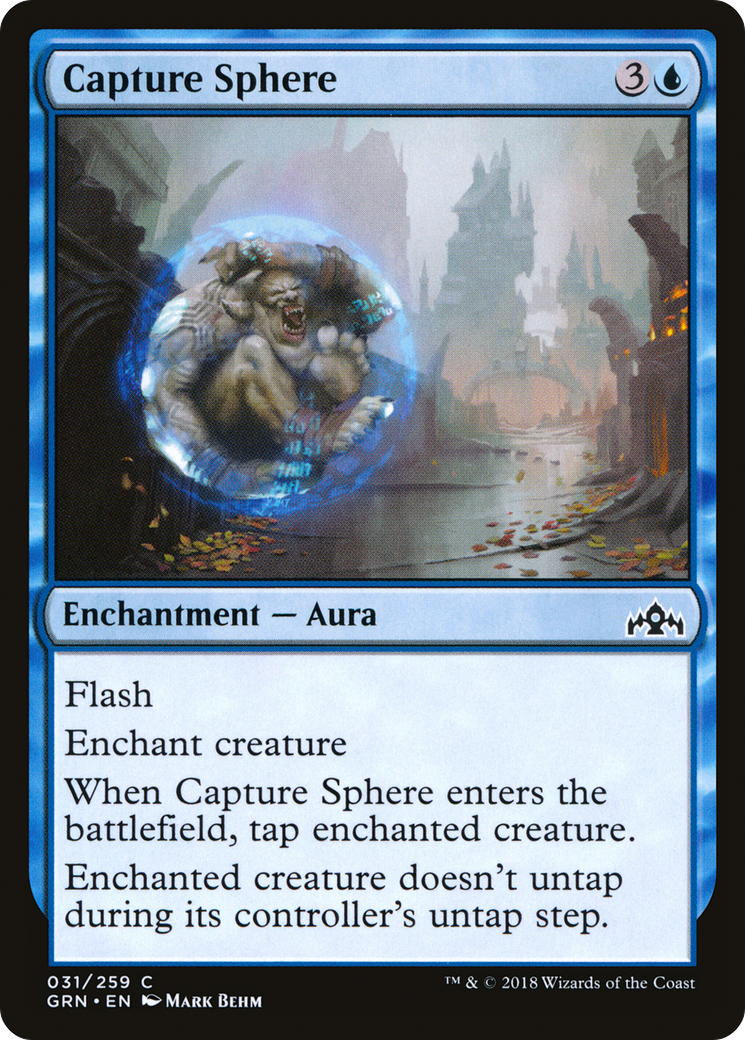 Image of Capture Sphere (GRN-031) - Guilds of Ravnica Foil