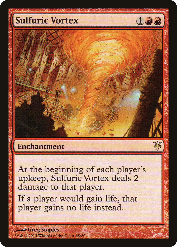 Image of Sulfuric Vortex (DDK-068) - Duel Decks: Sorin vs. Tibalt