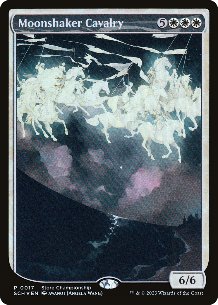 Image of Moonshaker Cavalry (GAME-017) - Store Championships Foil