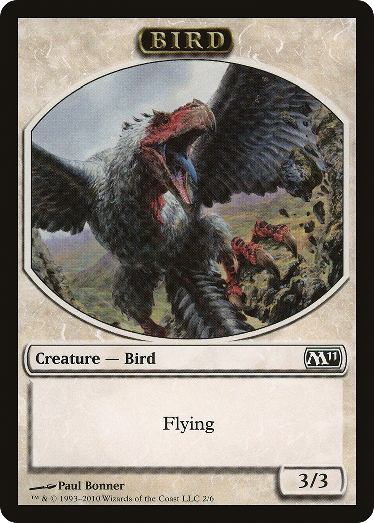 Image of Bird Token (M11-002) - Magic 2011 Tokens