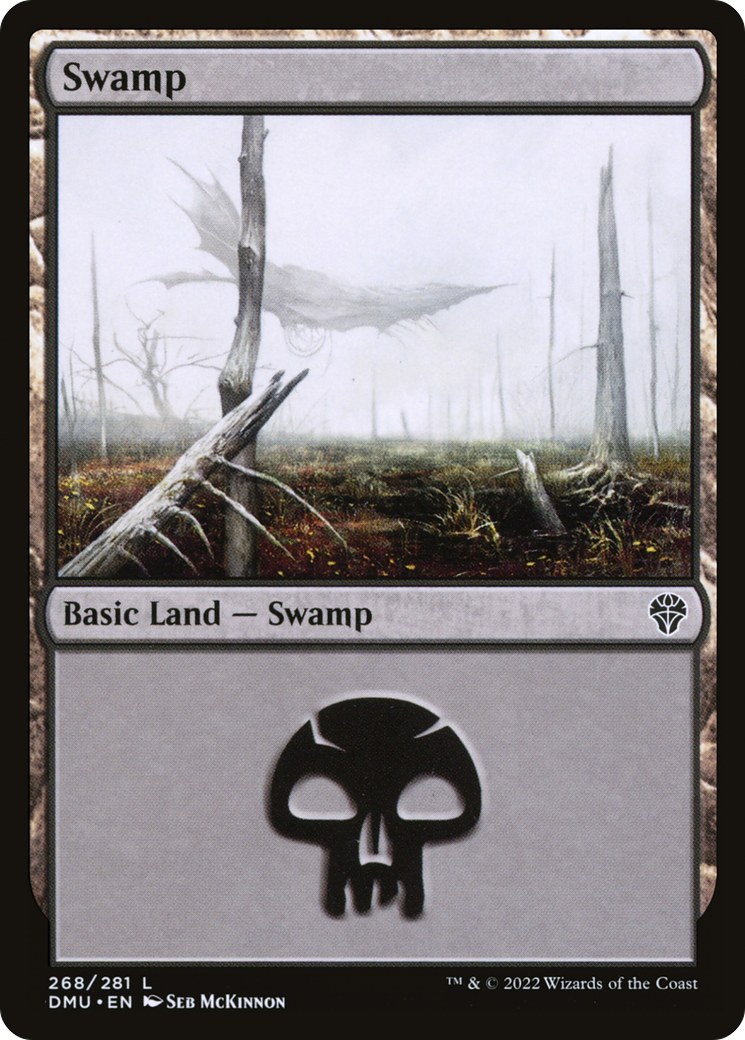 Image of Swamp (268) (DMU-268) - Dominaria United