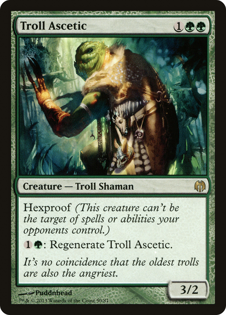 Image of Troll Ascetic (DDL-050) - Duel Decks: Heroes vs. Monsters