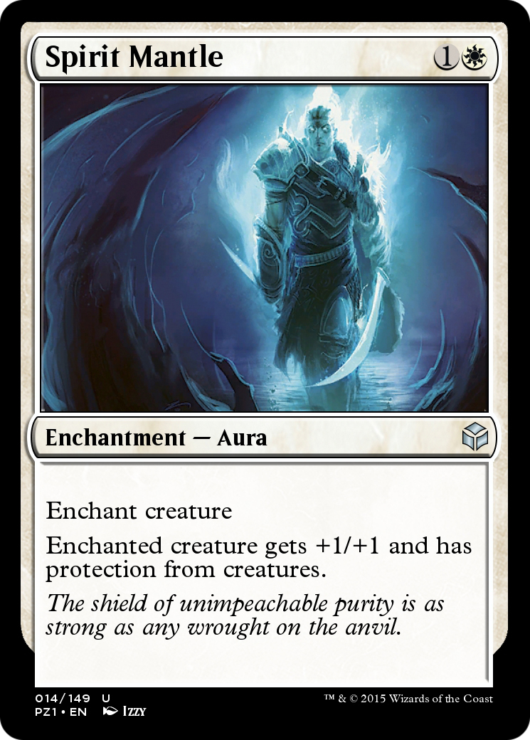Image of Spirit Mantle (PZ1-014) - Legendary Cube Prize Pack Foil