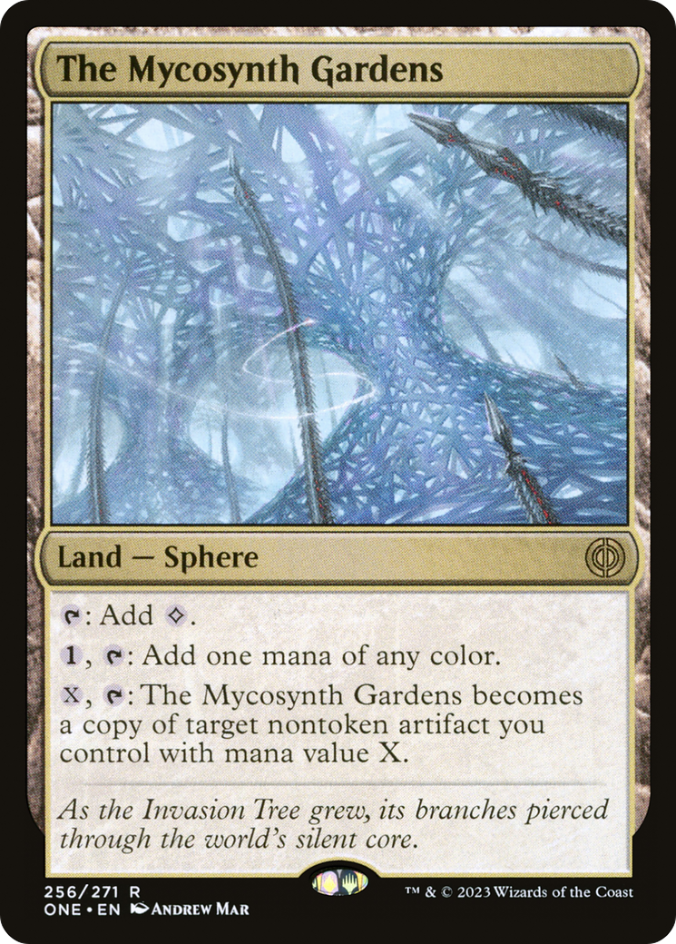 Image of The Mycosynth Gardens (ONE-256) - Phyrexia: All Will Be One