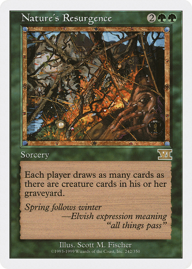 Image of Nature's Resurgence (6ED-242) - Classic Sixth Edition