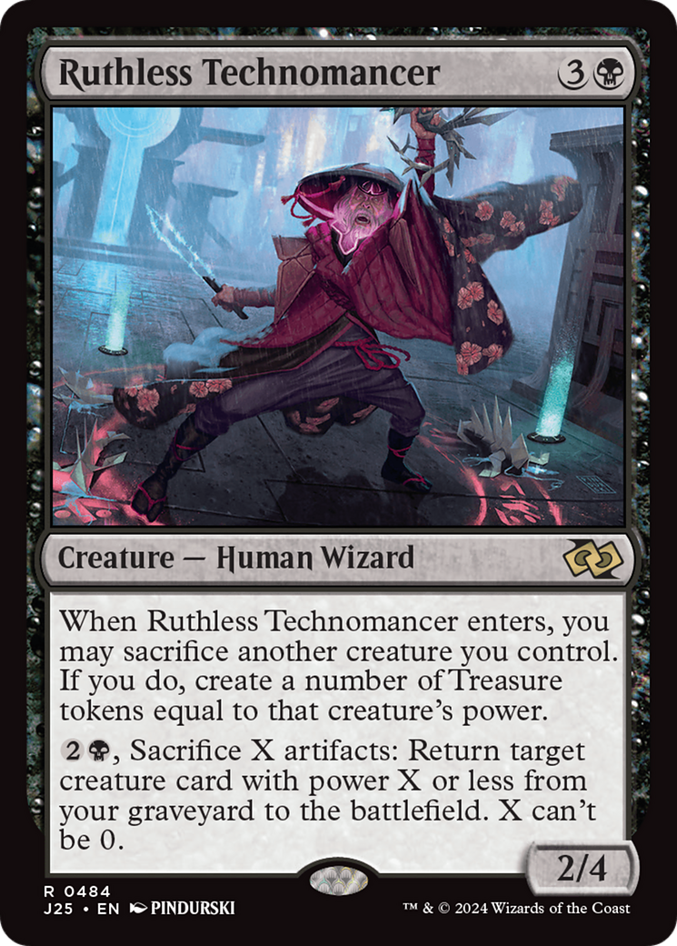 Image of Ruthless Technomancer (J25-484) - Foundations Jumpstart