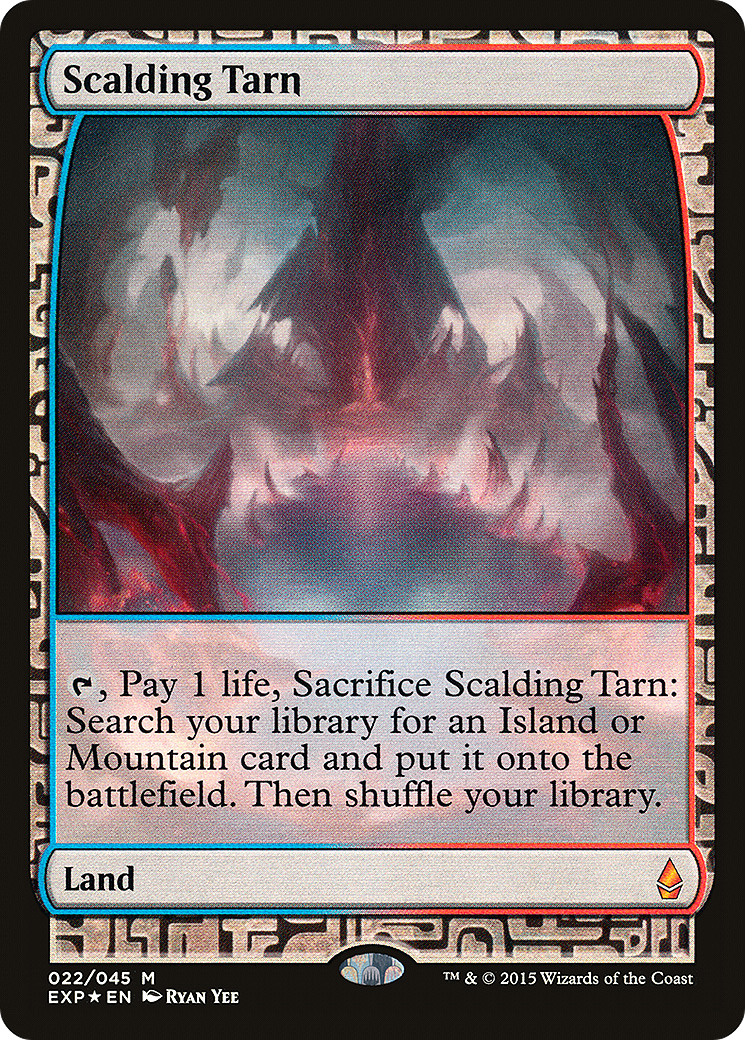 Image of Scalding Tarn (EXP-022) - Zendikar Expeditions Foil