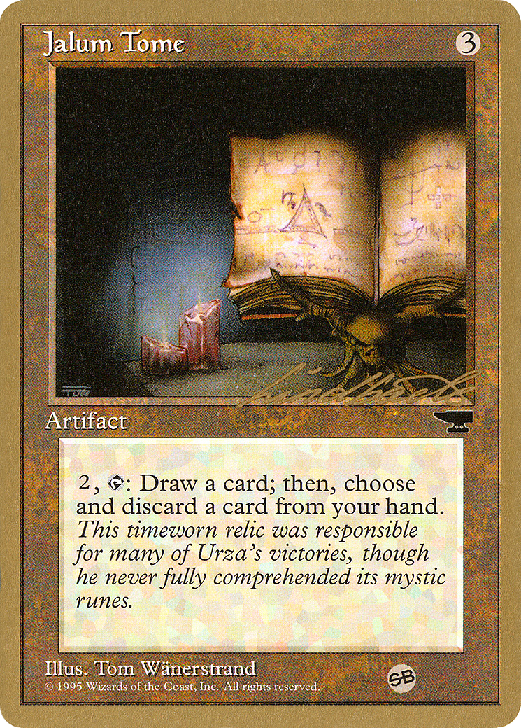 Image of Jalum Tome - 1996 Leon Lindback (CHR) (SB) (WCD-) - Pro Tour Collector Set
