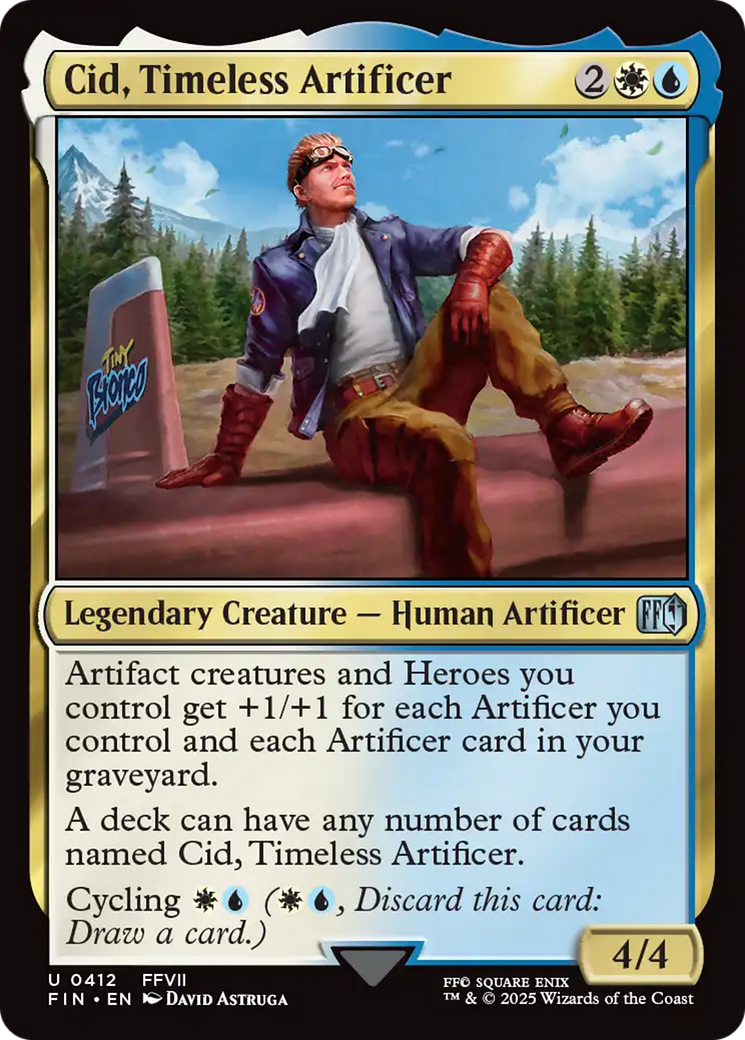 Image of Cid, Timeless Artificer (0412) (FIN-412) - FINAL FANTASY