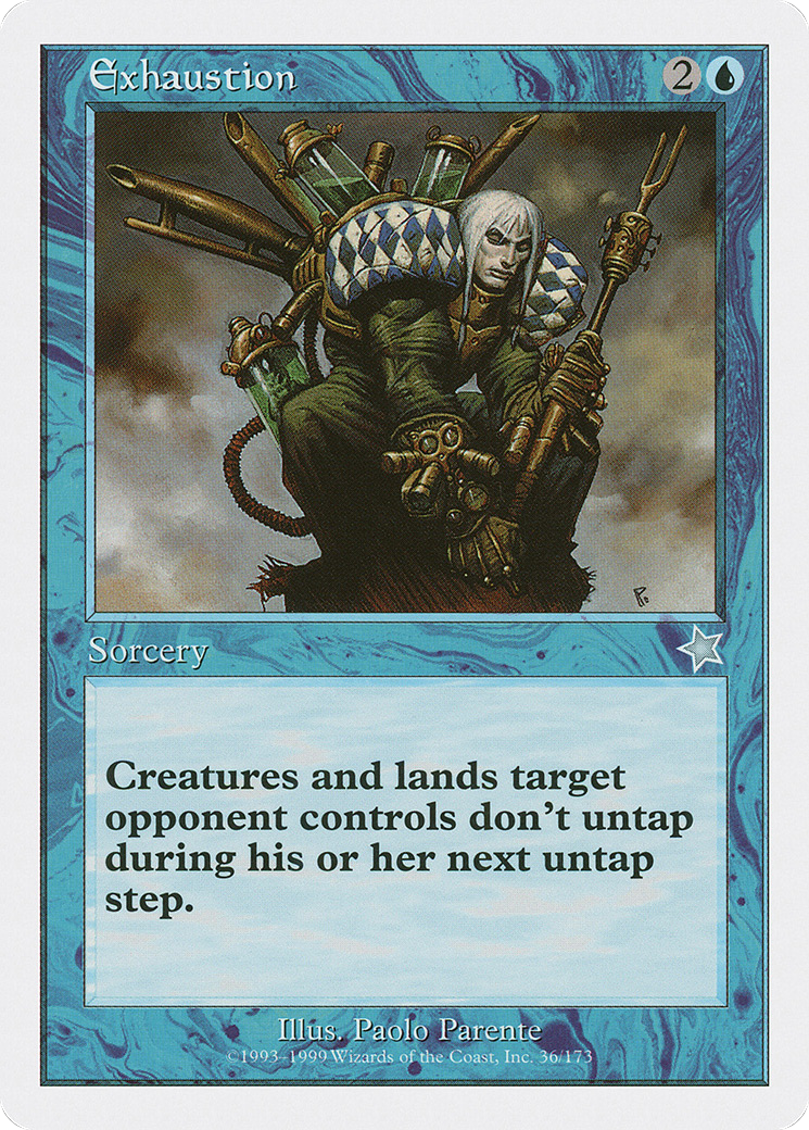 Image of Exhaustion (S99-036) - Starter 1999