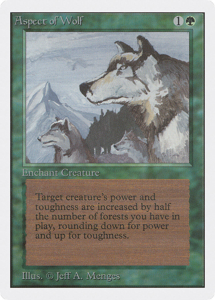 Image of Aspect of Wolf (2ED-) - Unlimited Edition