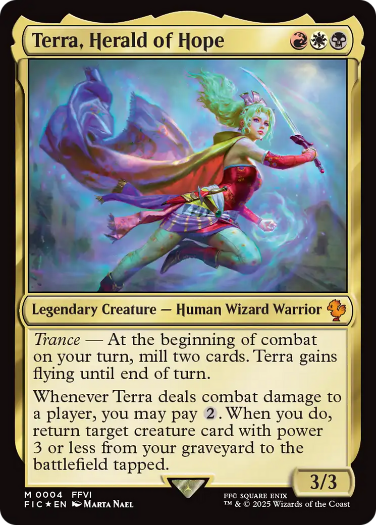 Image of Terra, Herald of Hope (FIC-004) - Commander: FINAL FANTASY
