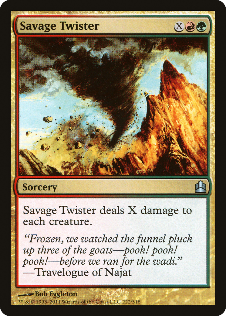 Image of Savage Twister (CMD-222) - Commander 2011