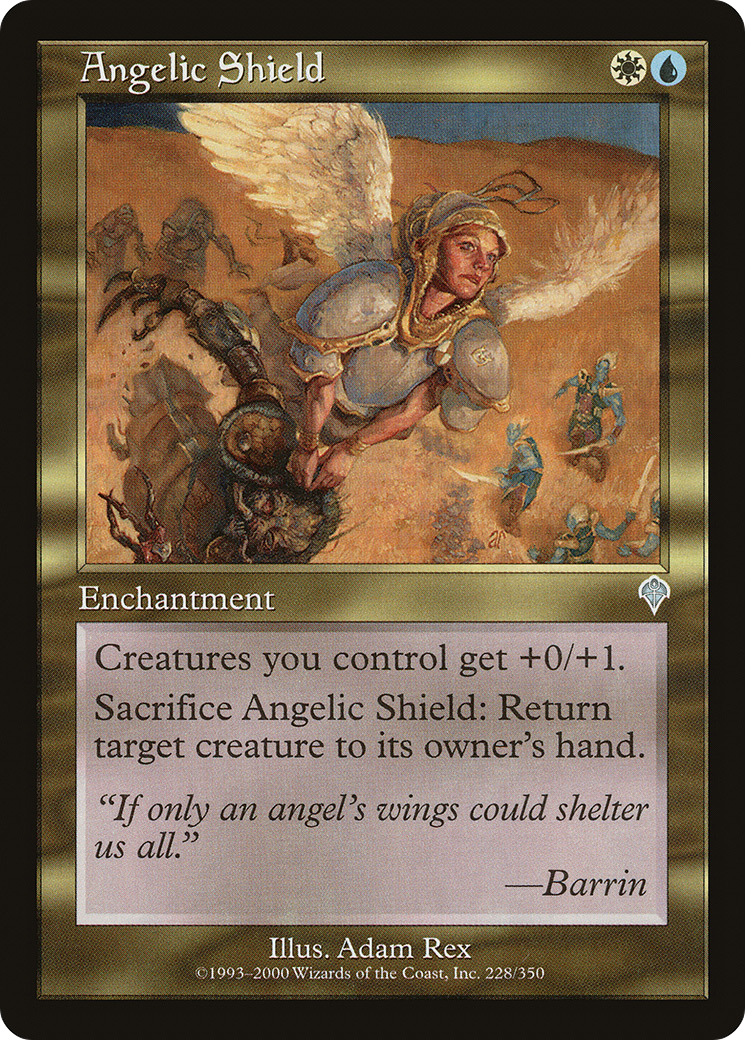 Image of Angelic Shield (INV-228) - Invasion