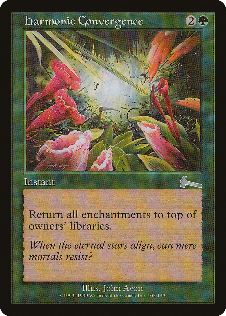 Image of Harmonic Convergence (ULG-103) - Urza's Legacy Foil