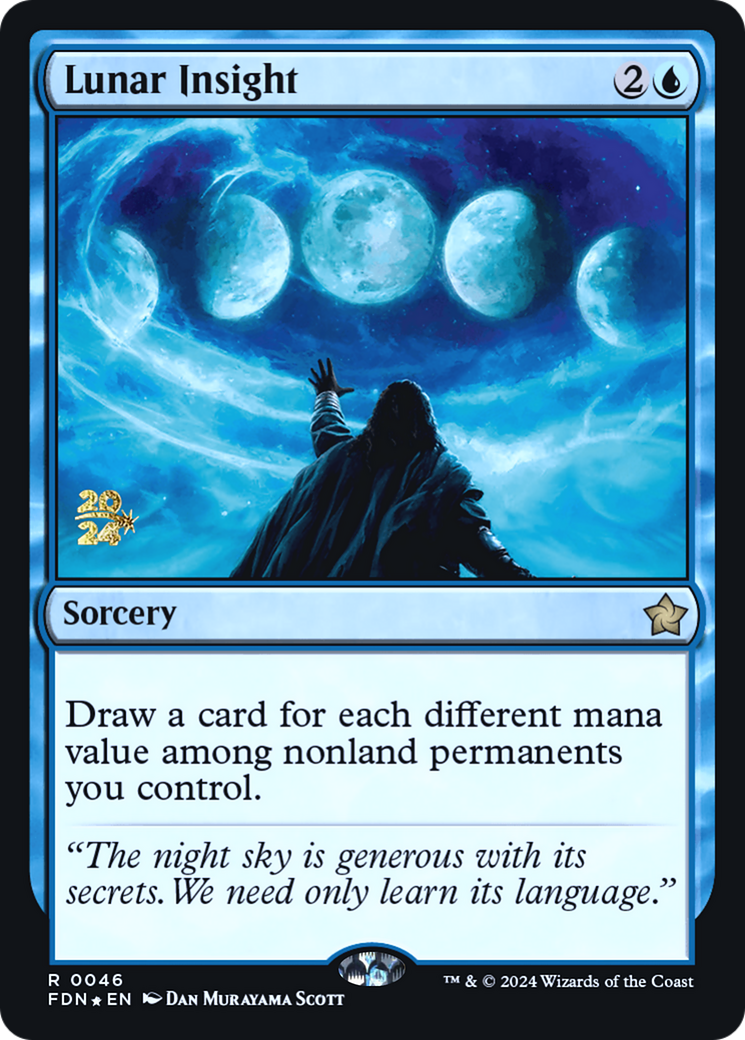 Image of Lunar Insight (PRE-046) - Foundations Promos Foil