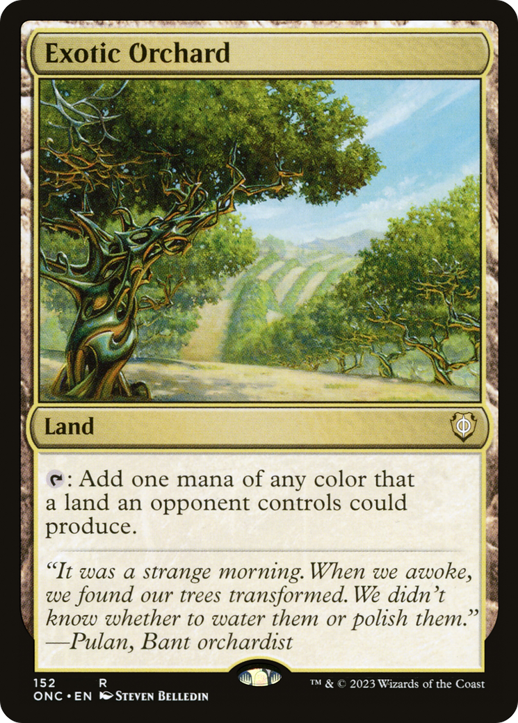 Image of Exotic Orchard (ONC-152) - Phyrexia: All Will Be One Commander