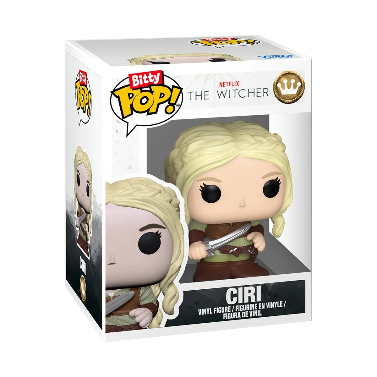 Image of Netflix The Witcher Geralt Funko Bitty Pop! Mini-Figure 4-Pack