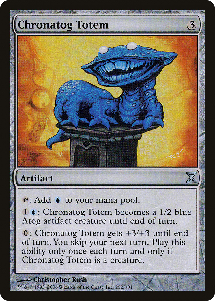 Image of Chronatog Totem (TSP-252) - Time Spiral