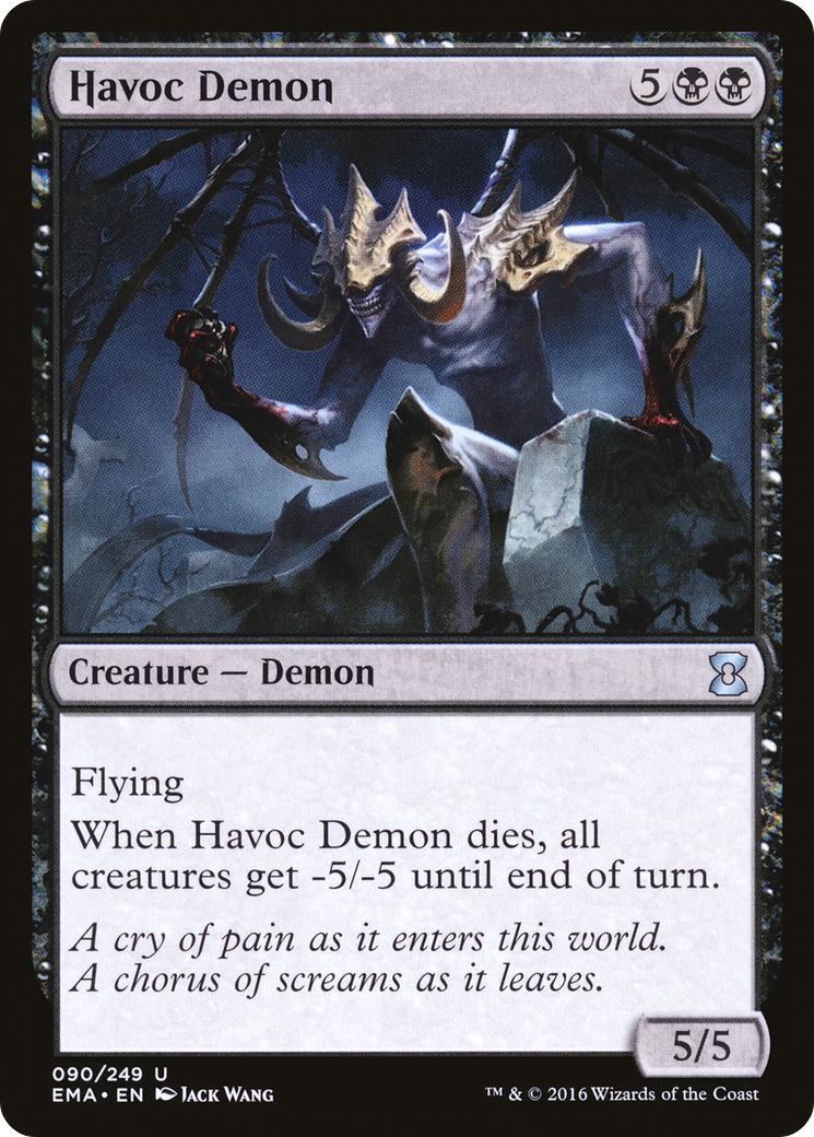 Image of Havoc Demon (EMA-090) - Eternal Masters Foil
