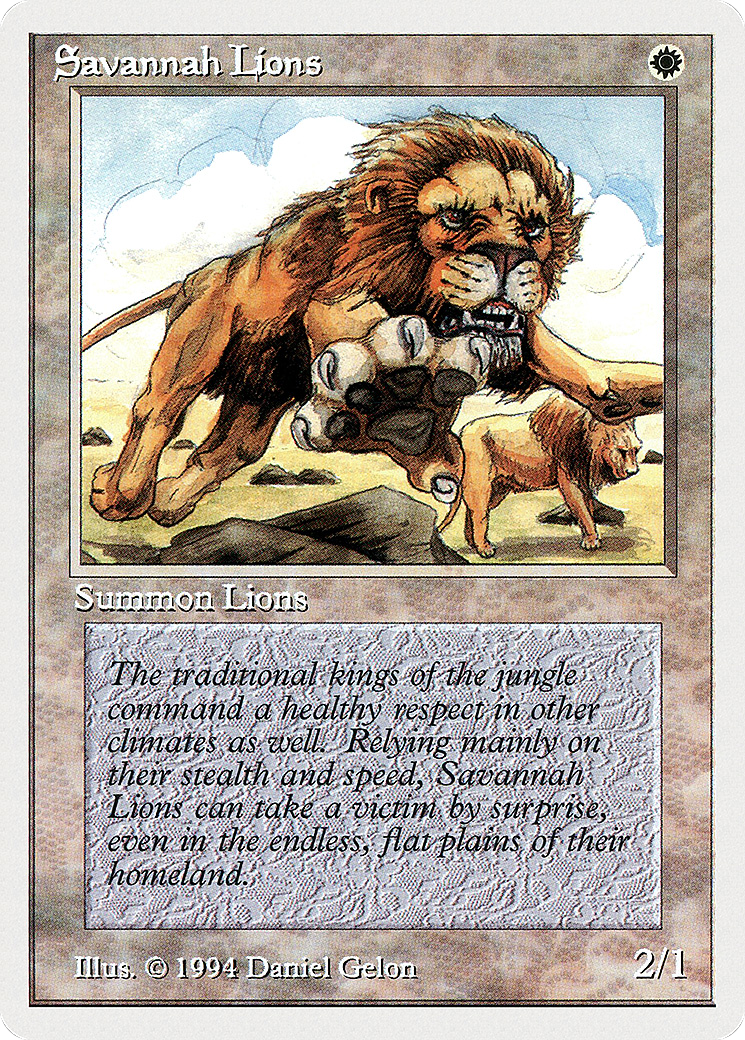 Image of Savannah Lions (SUM-039) - Summer Magic / Edgar