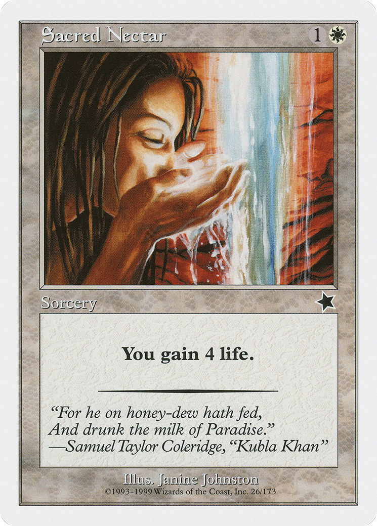 Image of Sacred Nectar (S99-026) - Starter 1999