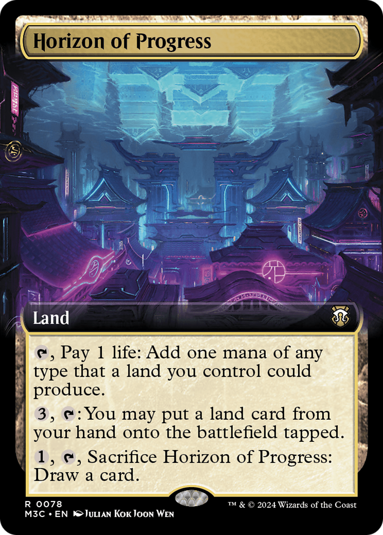 Image of Horizon of Progress (Extended Art) (M3C-078) - Modern Horizons 3 Commander: (Extended Art)