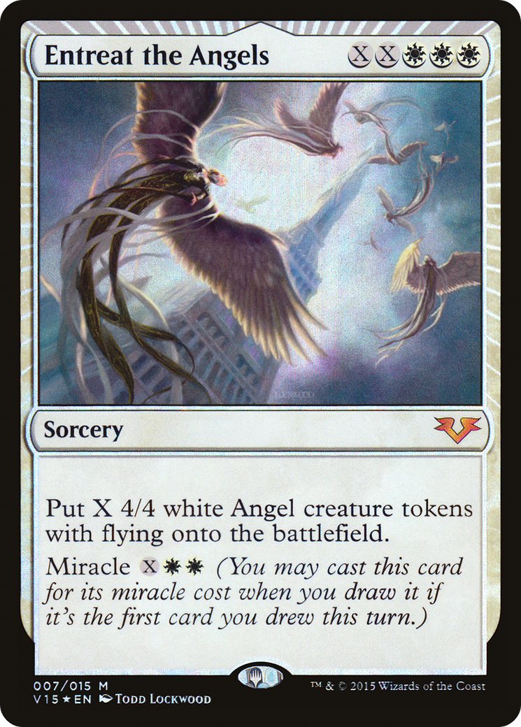 Image of Entreat the Angels (V15-007) - From the Vault: Angels: (miracle) Foil